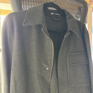 NWOT Men’s Zara Jacket (Charcoal Gray, S)